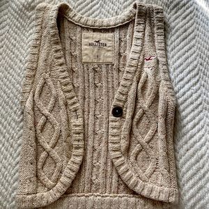 Hollister vest , it’s a small and is in amazing condition. It’s thicker vest .